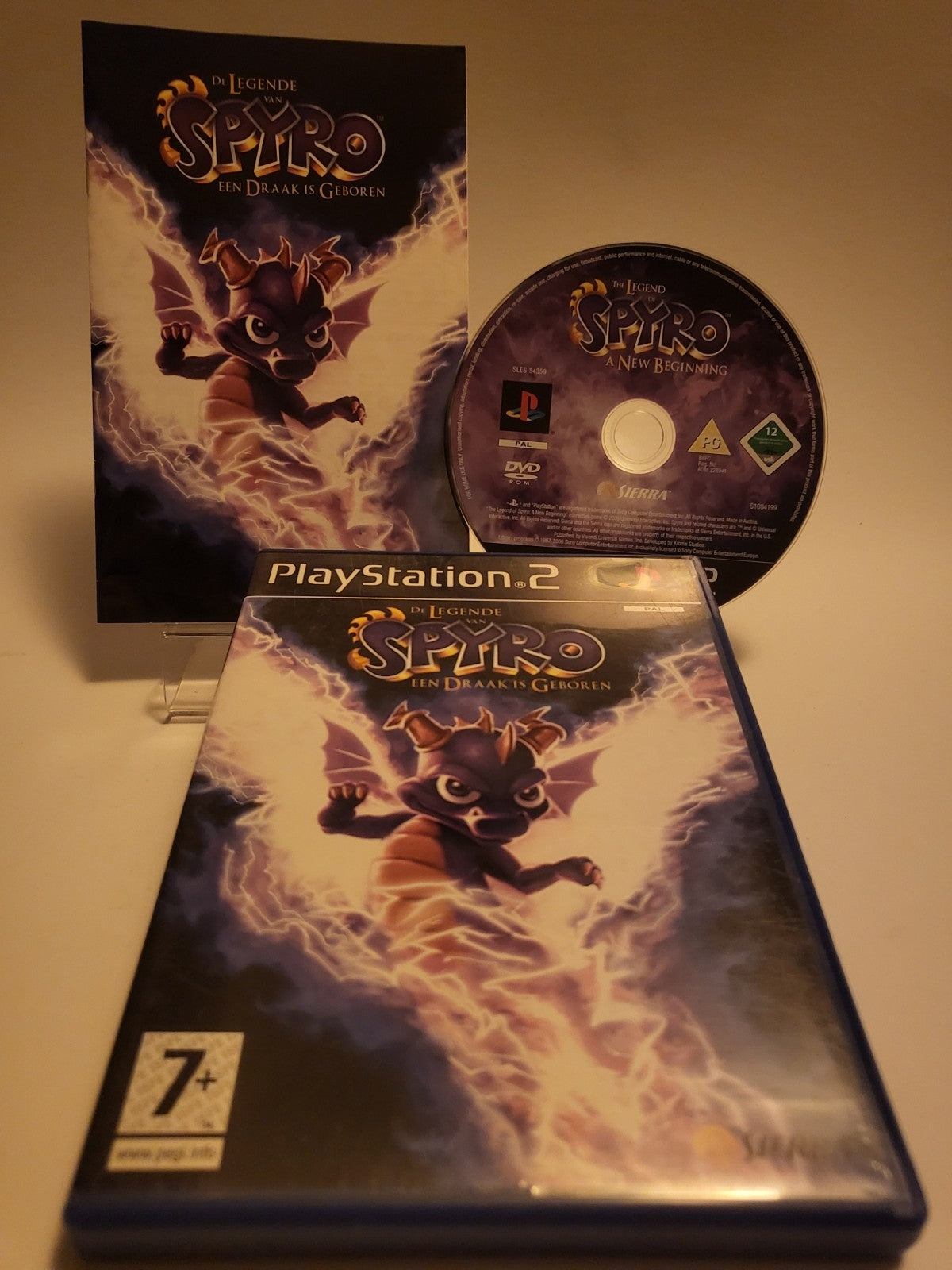 De Legende van Spyro een Draak is Geboren Playstation 2