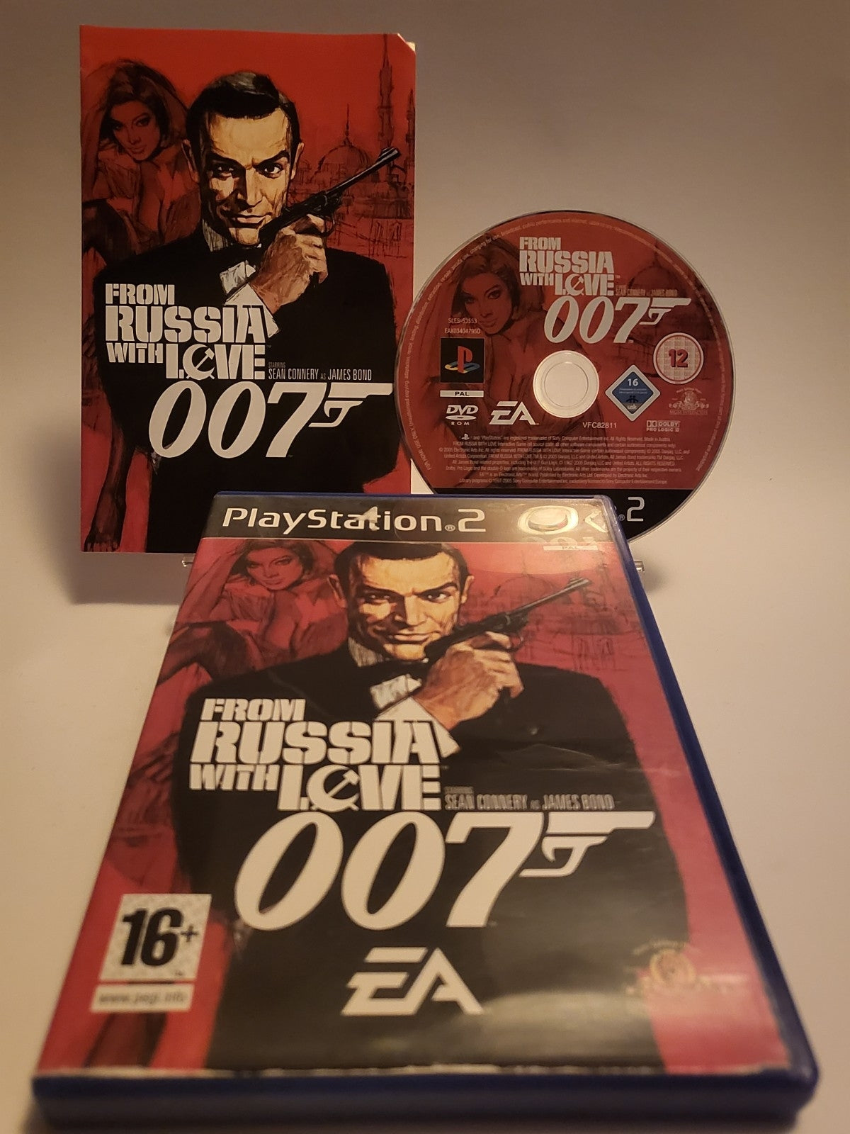 From Russia with Love 007 Playstation 2