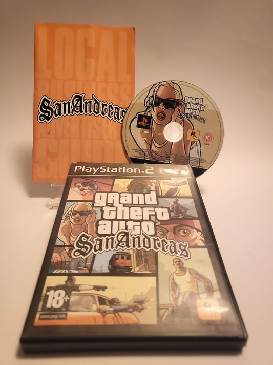 Grand Theft Auto San Andreas (No Map) Playstation 2