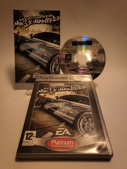 Need for Speed ​​​​Most Wanted Platinum Edition Playstation 2