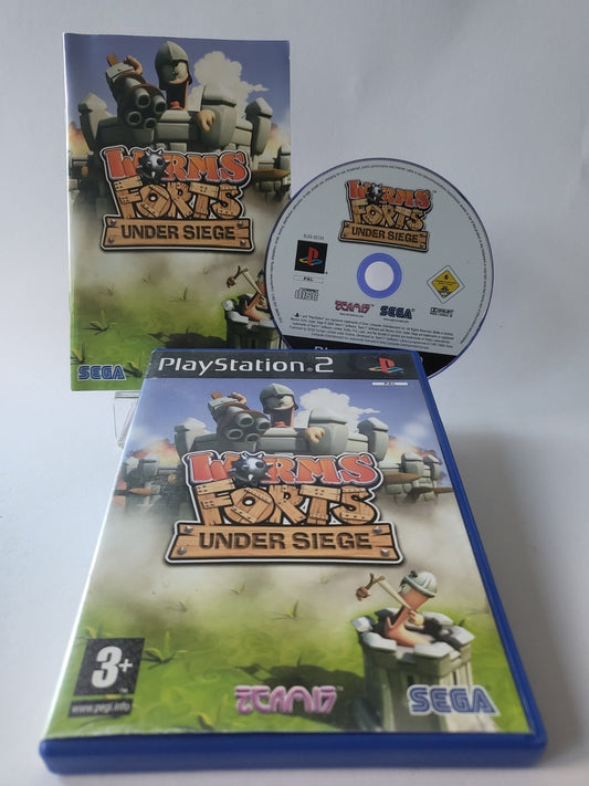 Worms Forts Under Siege Playstation 2