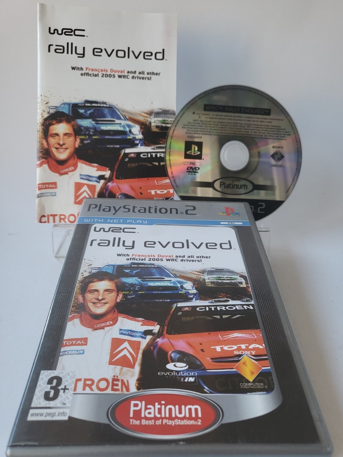WRC Rally Evolved Platinum Edition Playstation 2