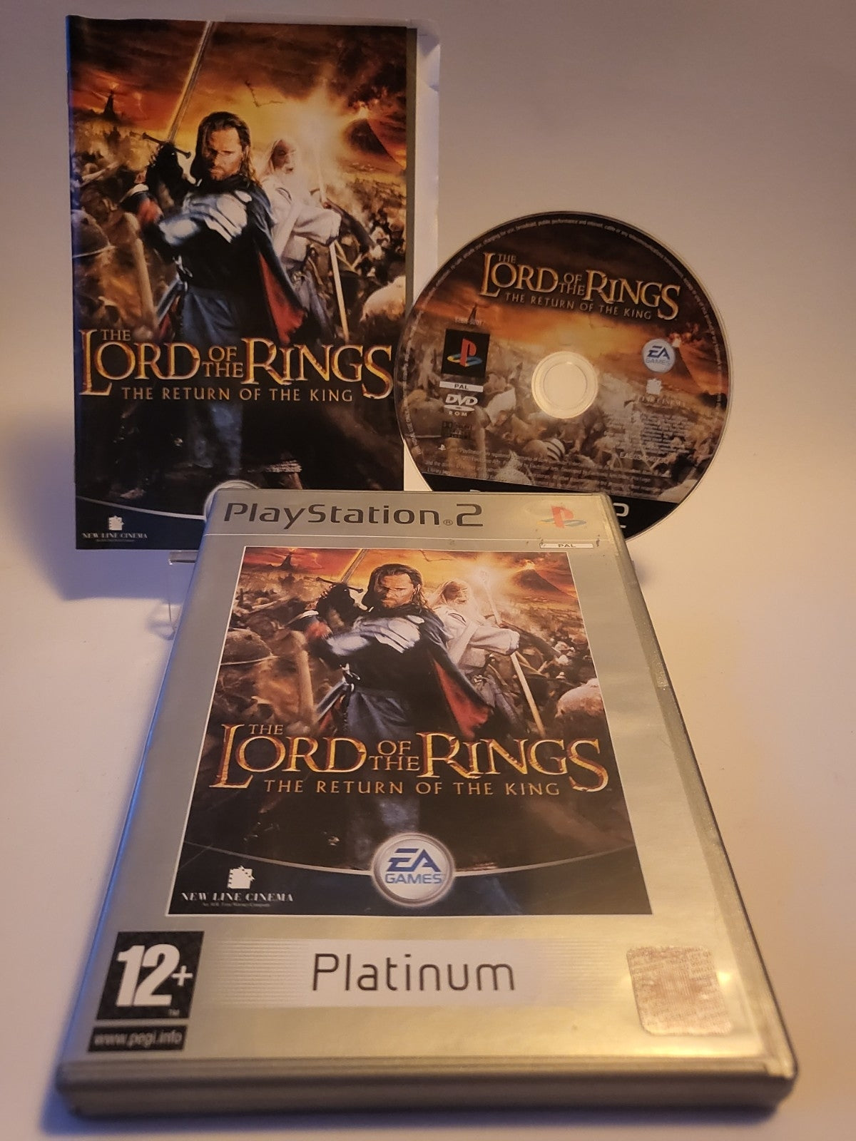 the Lord of the Rings the Return of the King Platinum PS2