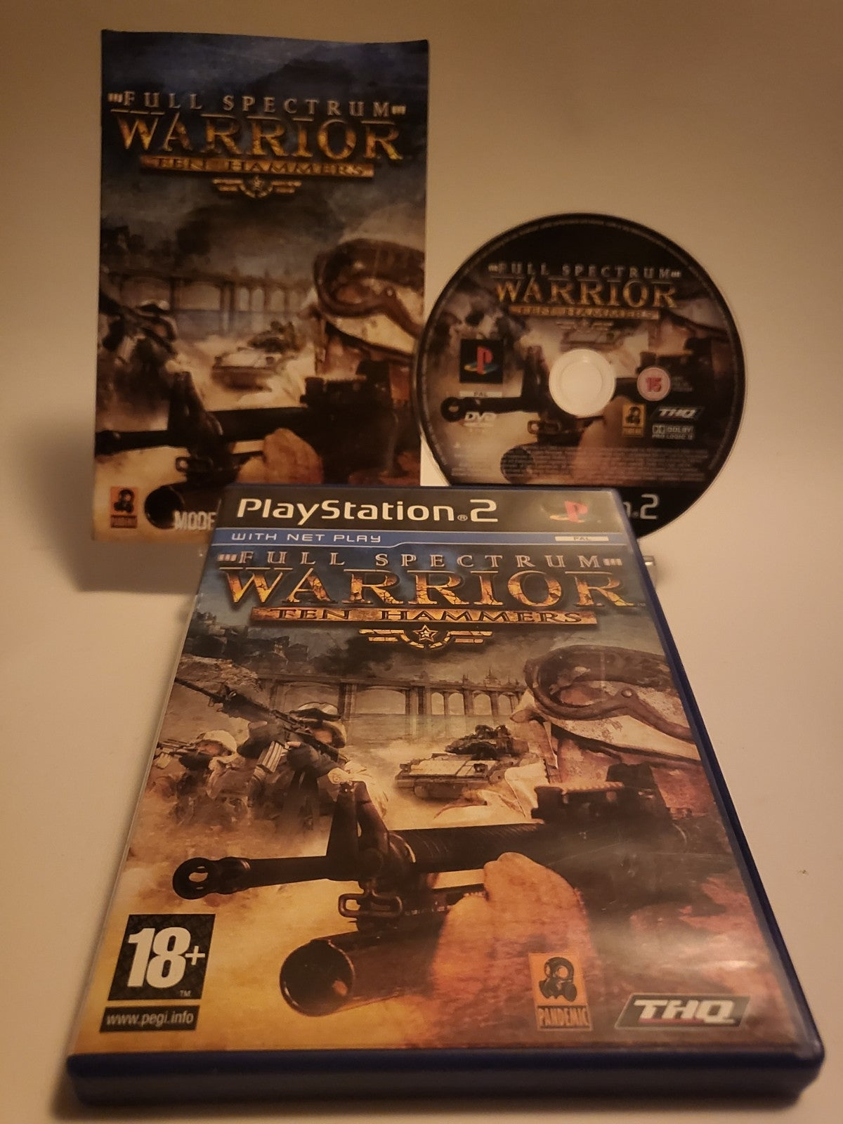 Full Spectrum Warrior Ten Hammers Playstation 2