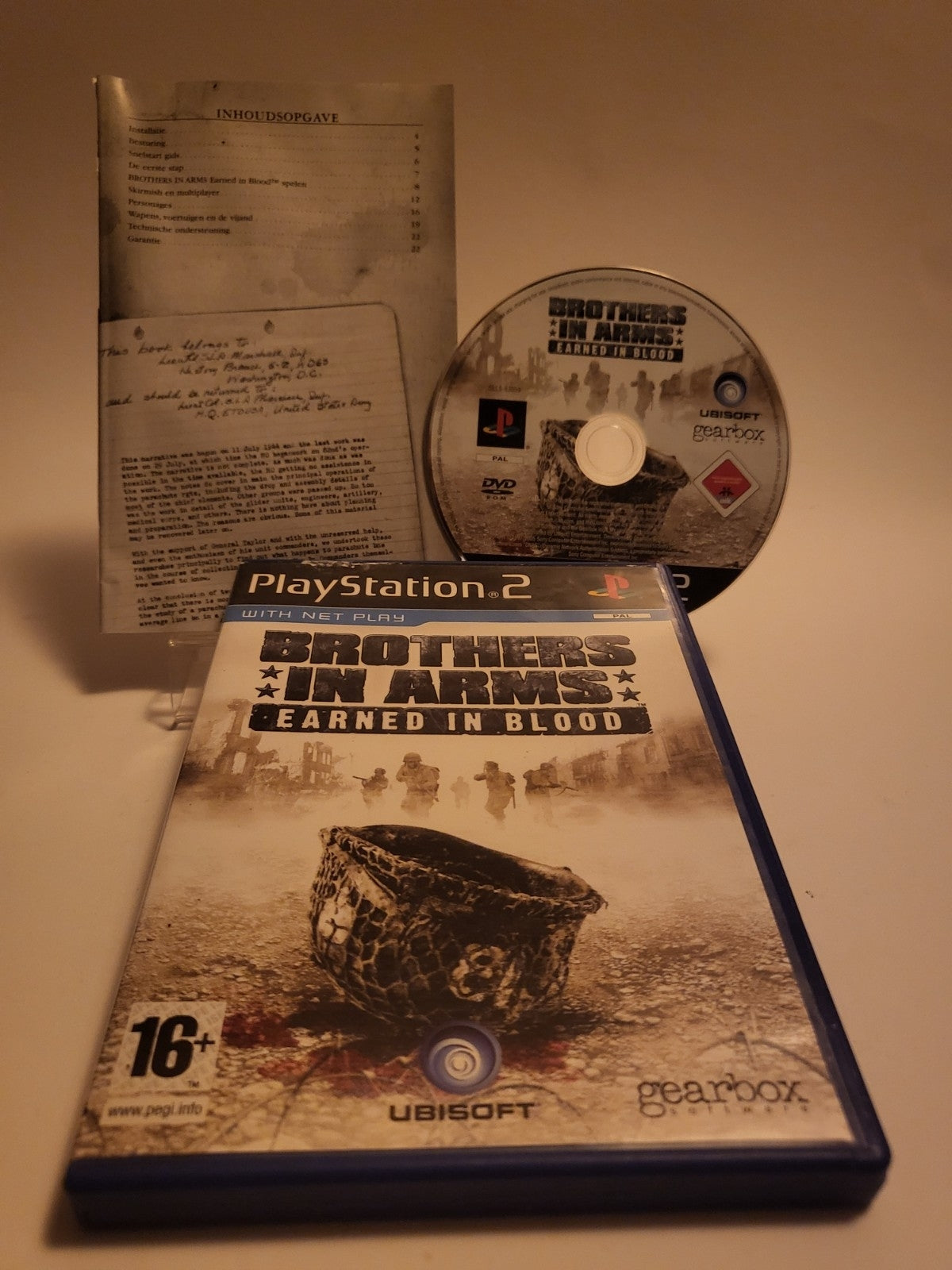 Brothers in Arms Earned in Blood Playstation 2
