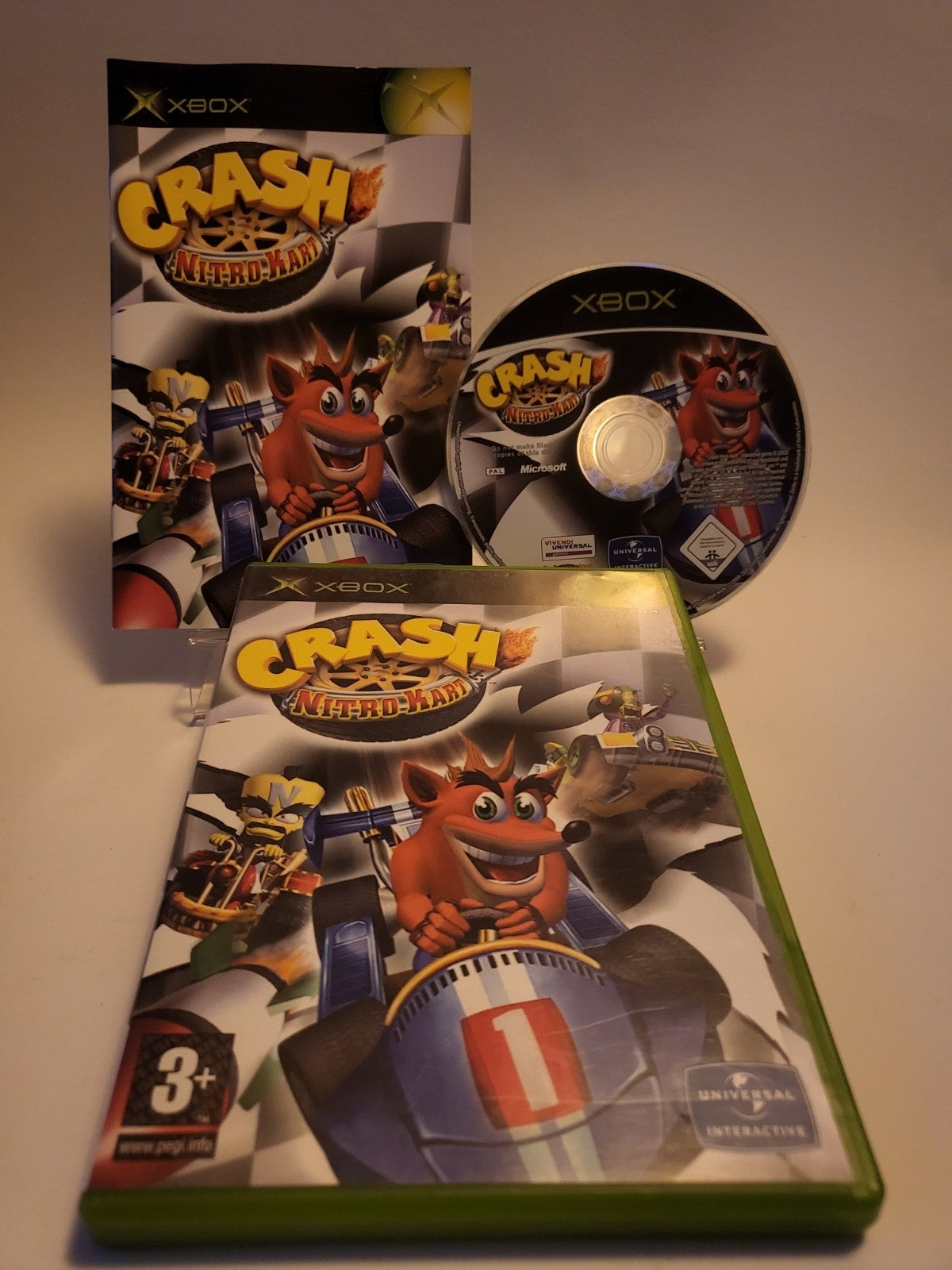 Crash Nitro Kart Xbox Original