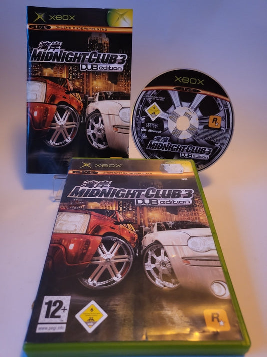 Midnight Club 3 DUB Edition Xbox Original