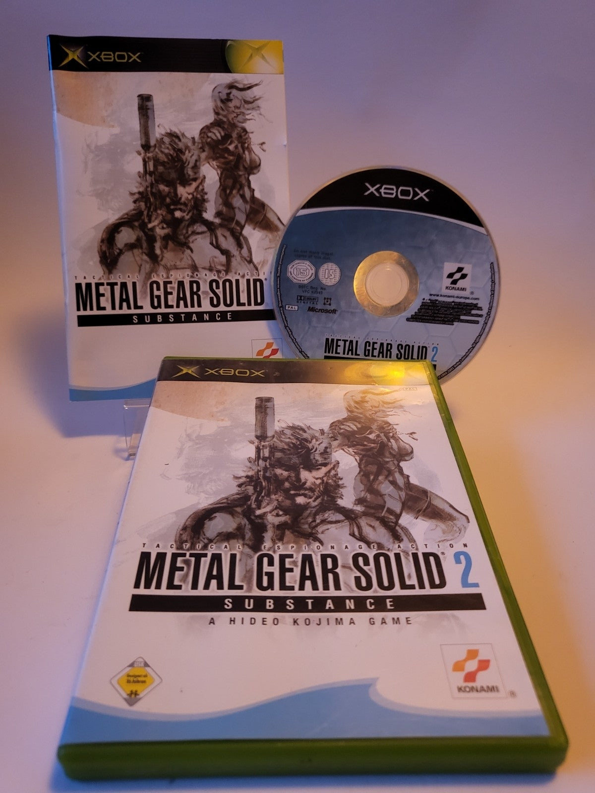 Metal Gear Solid 2 Substance Xbox Original
