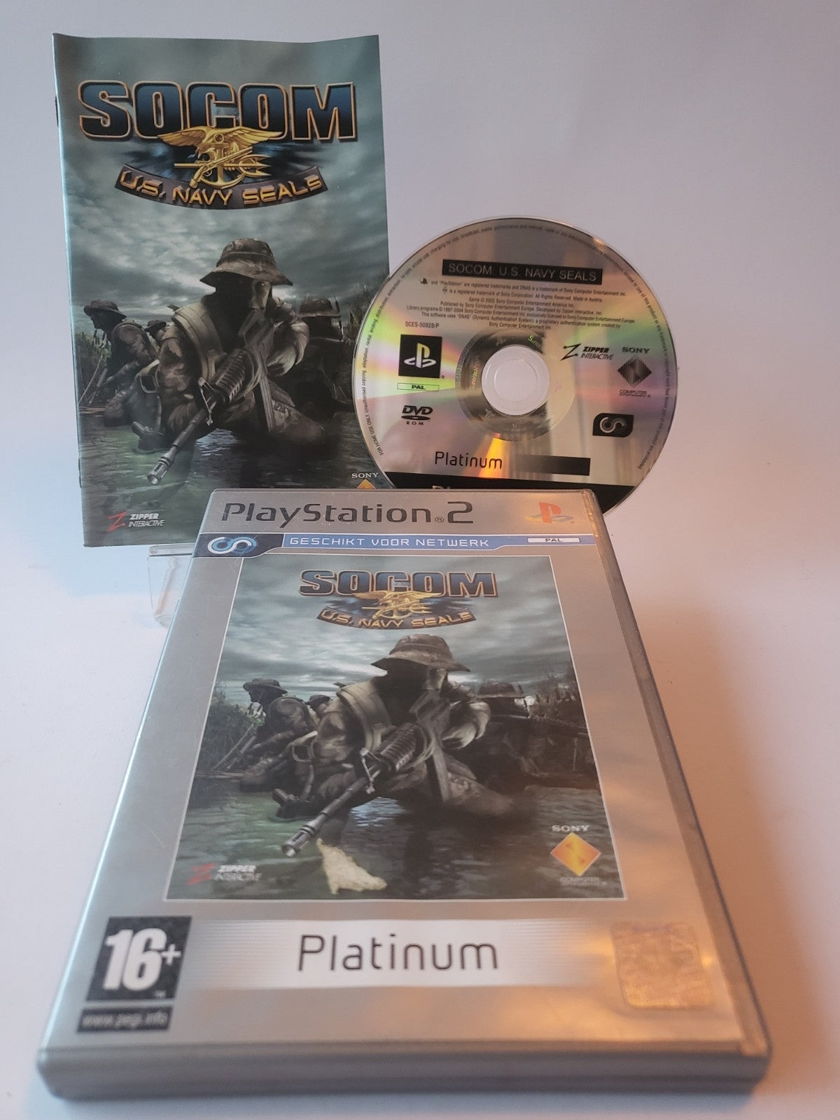 Socom US Navy Seals Platinum Edition Playstation 2