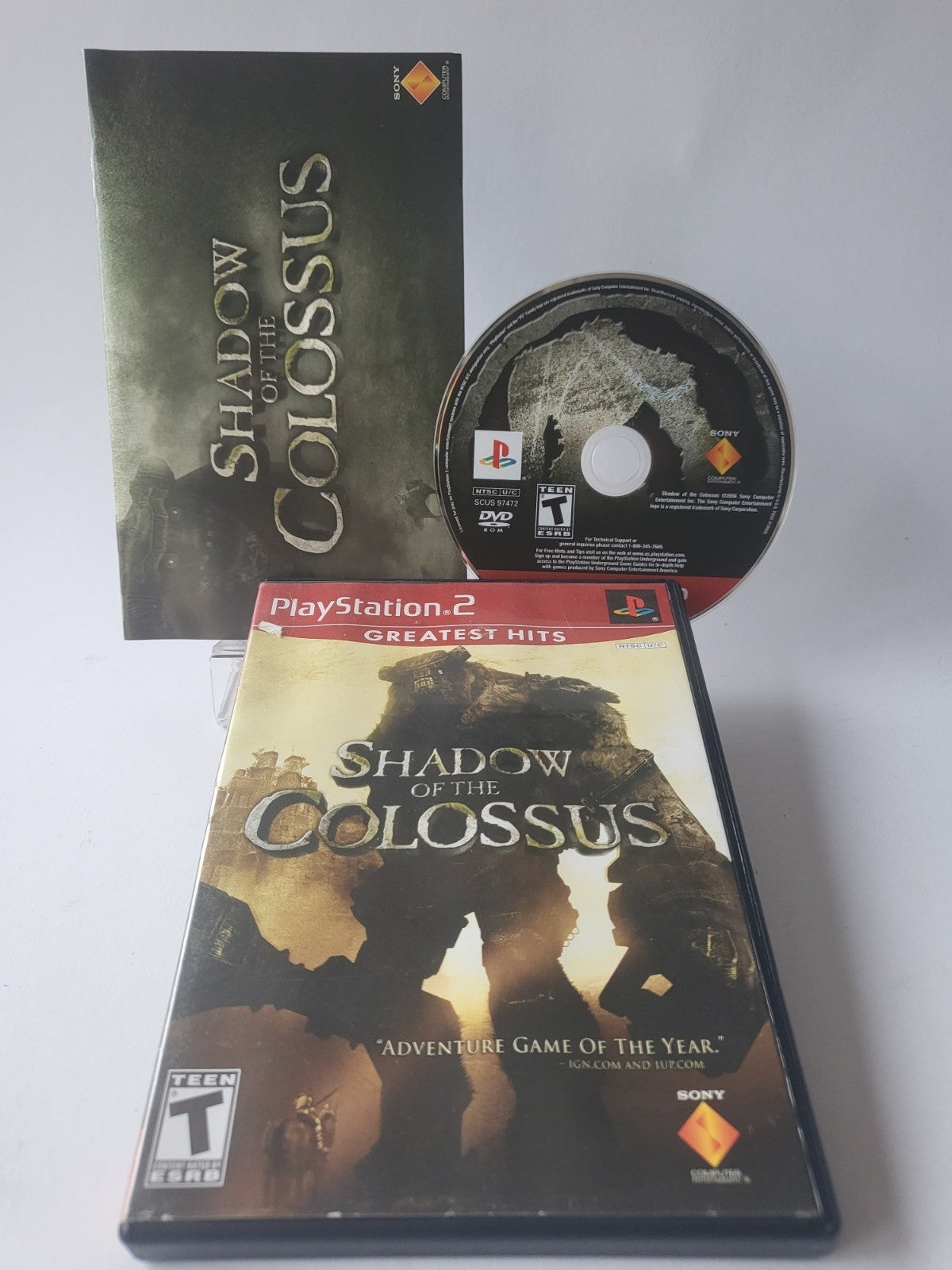 Shadow of the Colossus American Cover Playstation 2