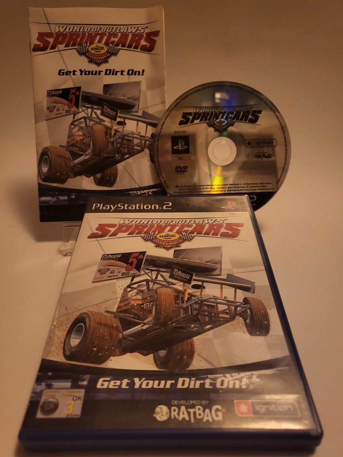 World of Outlaws Sprint Cars Playstation 2