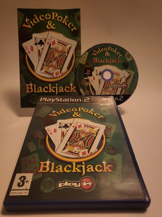 Video Poker & Blackjack Playstation 2