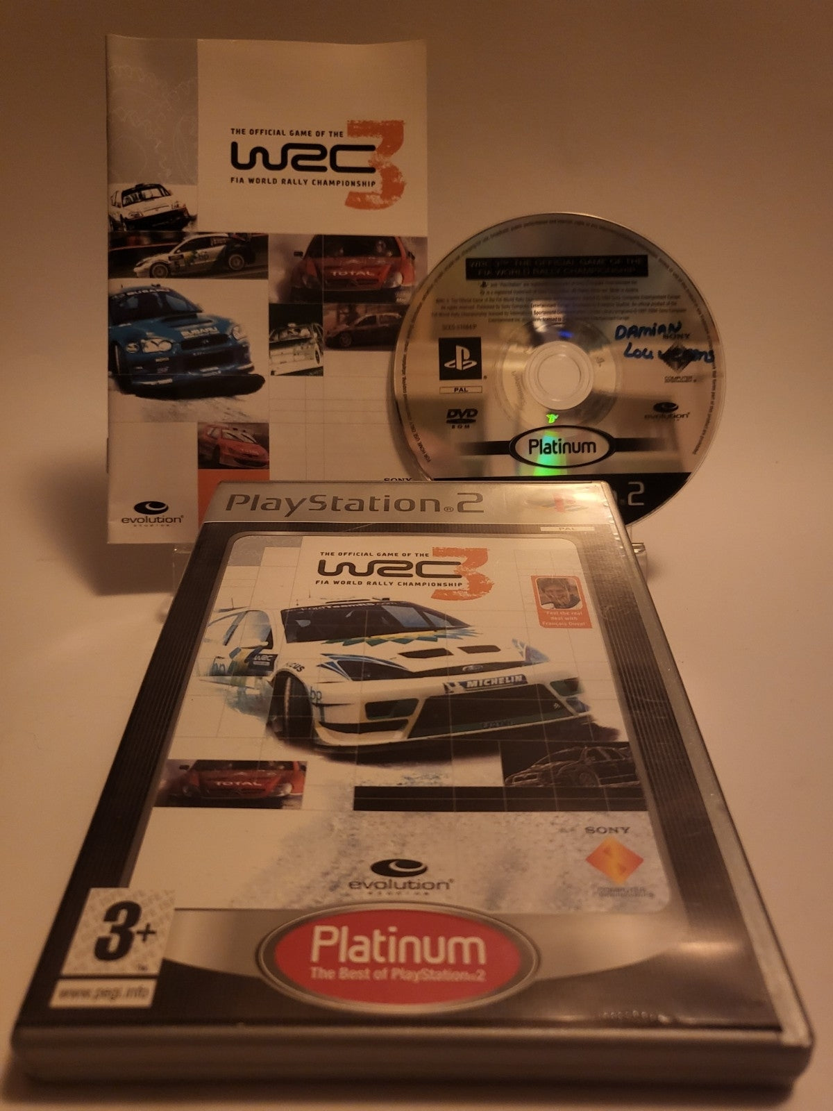 WRC 3 Platinum Edition Playstation 2