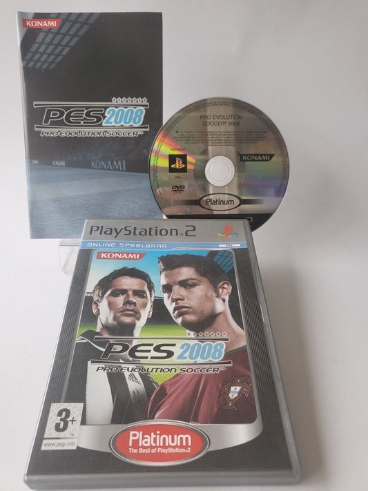 Pro Evolution Soccer 2008 Platinum Edition Playstation 2