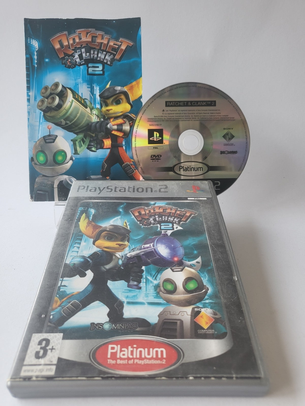 Ratchet & Clank 2 Platinum Edition Playstation 2