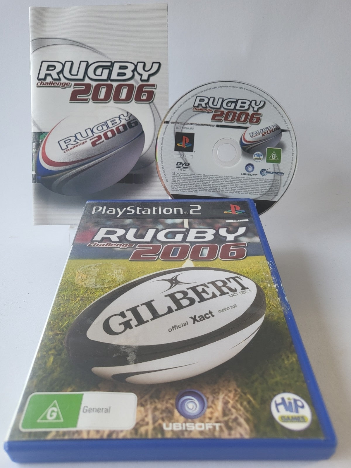 Rugby Challenge 2006 English Cover Playstation 2