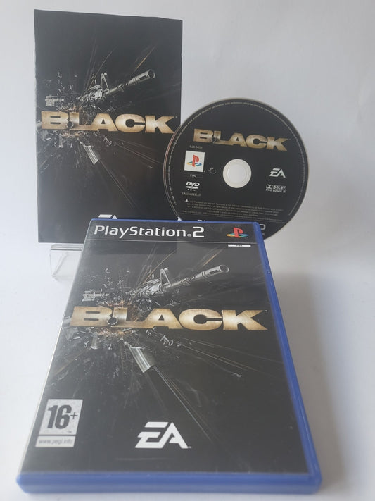 Schwarze Playstation 2