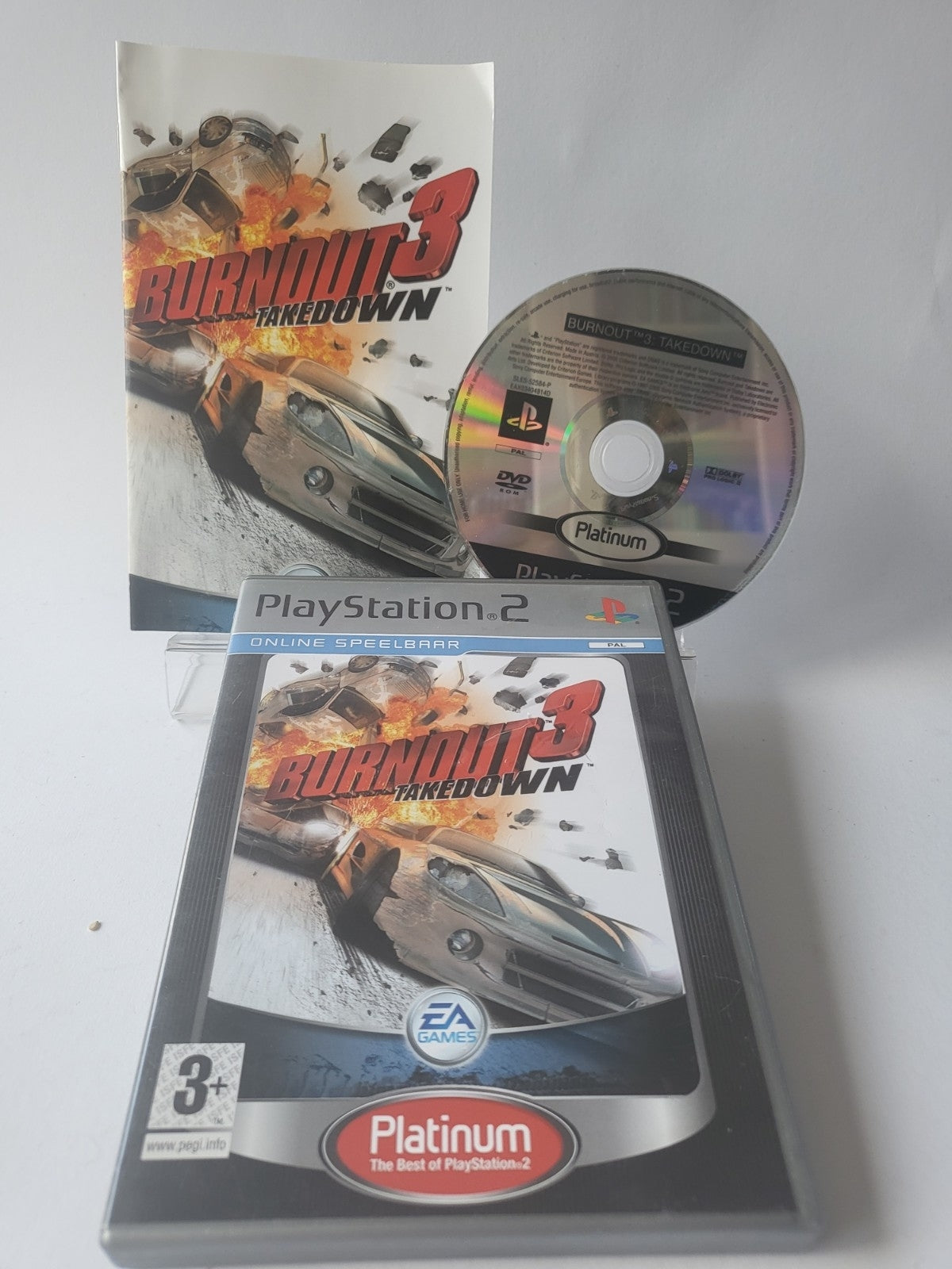 Burnout 3: Takedown Platinum Playstation 2