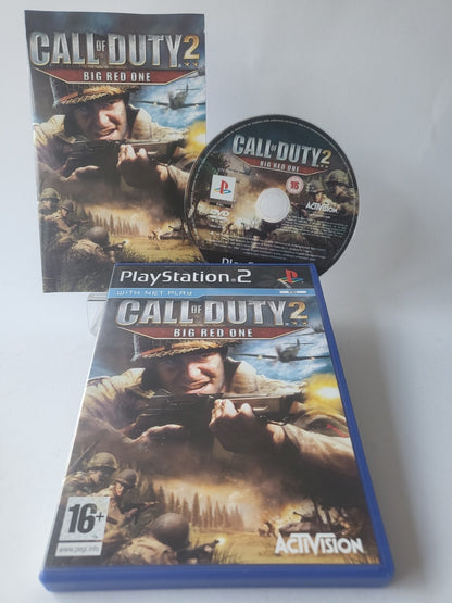 Call of Duty 2 Big Red One Playstation 2