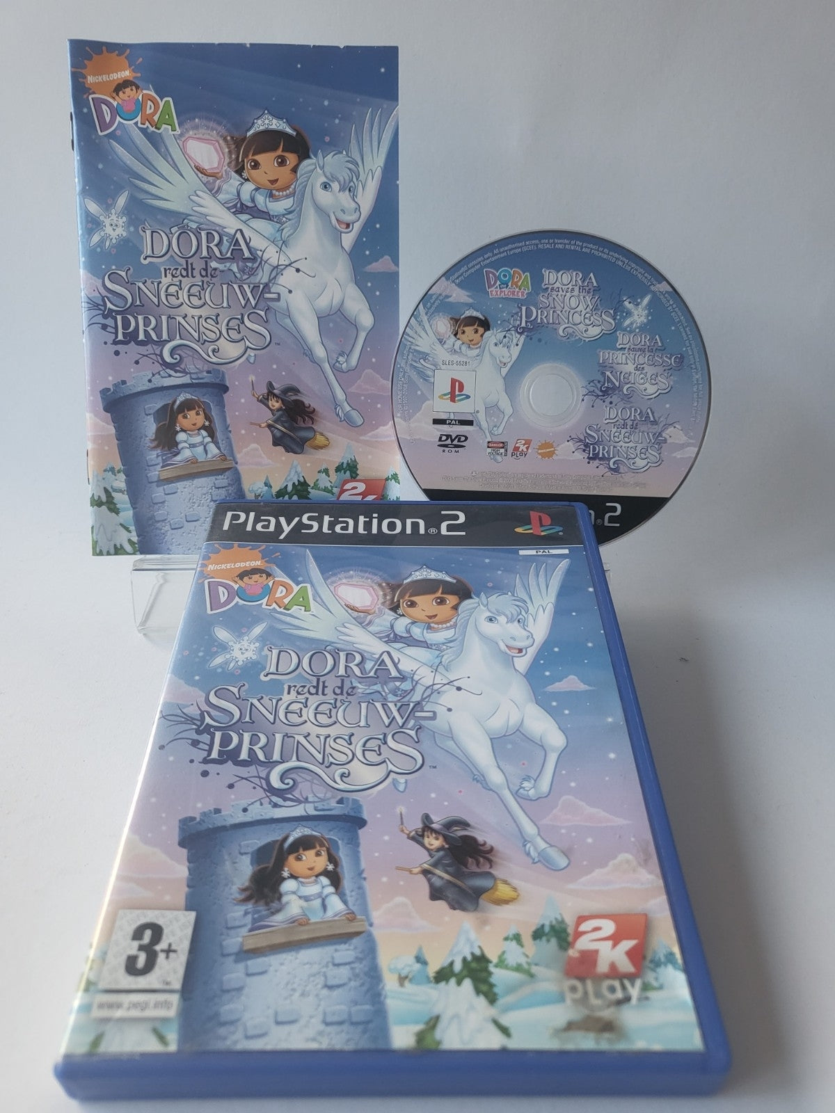Dora Redt de Sneeuwprinses Playstation 2