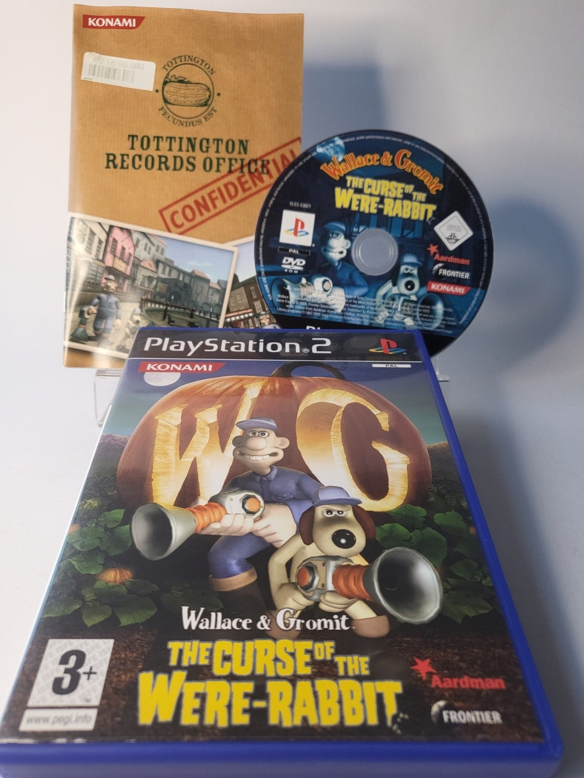 Wallace und Gromit „Der Fluch des Werkaninchens“ PS2