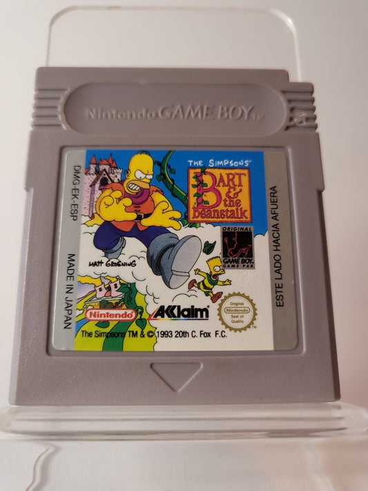 die Simpsons Bart und die Bohnenranke Nintendo Game Boy