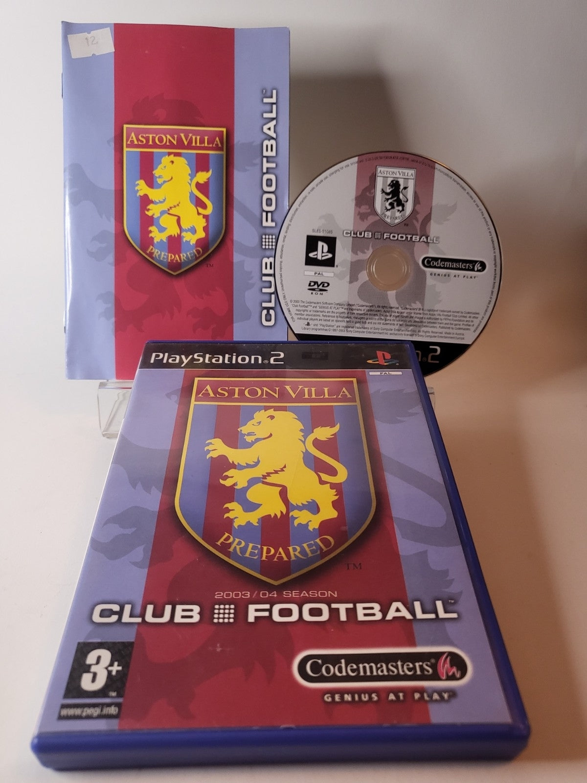 Aston Villa Club Football Playstation 2