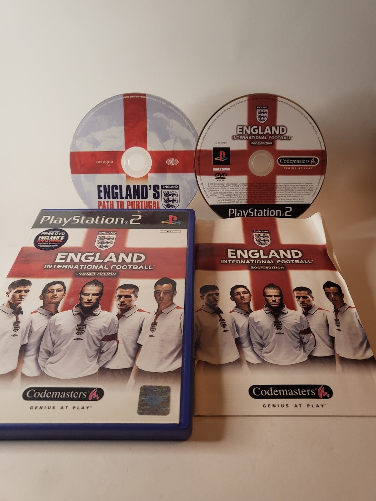 England International Football Playstation 2