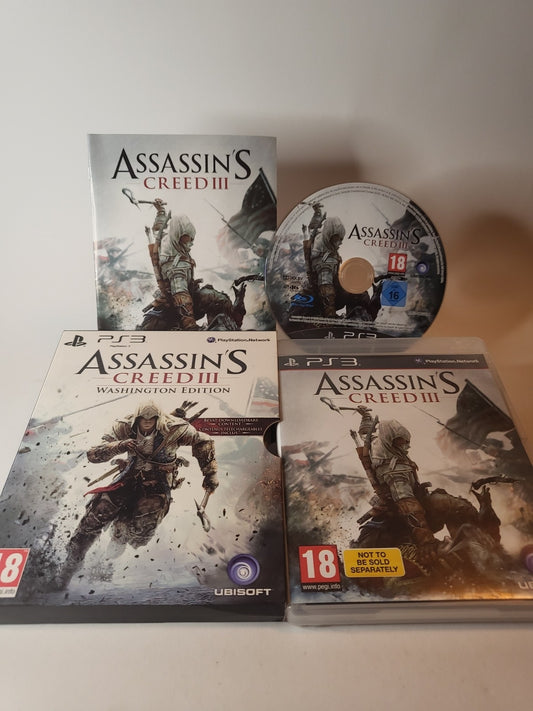 Assassin's Creed III Washington Edition Playstation 3