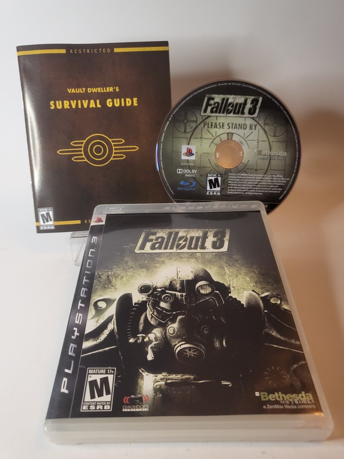 Fallout 3 American Cover Playstation 3