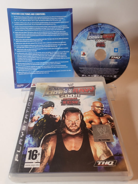 Smackdown vs Raw 2008 Playstation 3