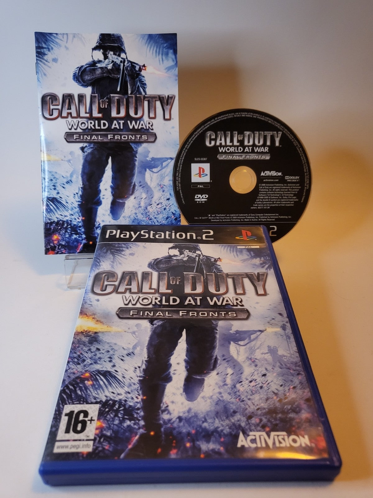 Call of Duty World at War Final Fronts Playstation 2