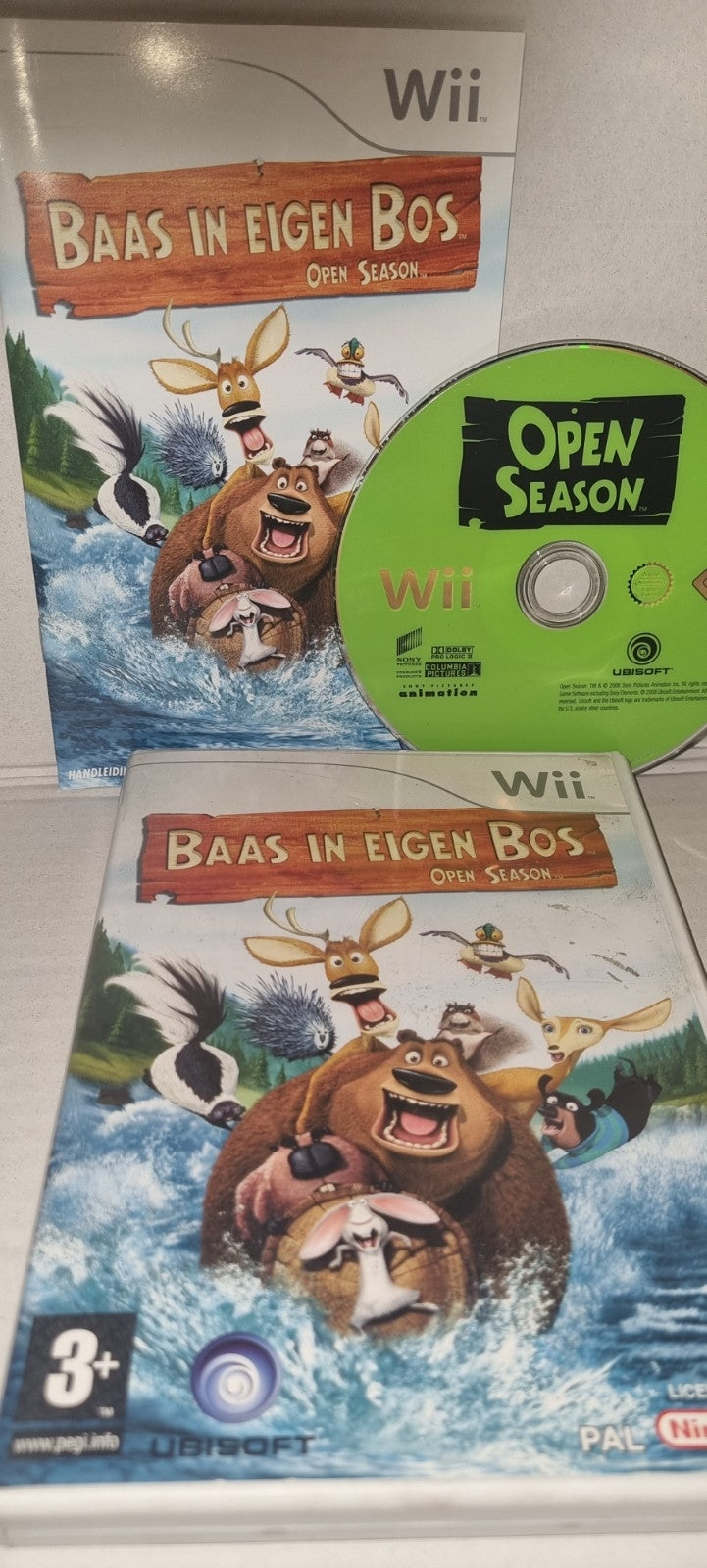 Baas in eigen bos: Open season Nintendo Wii