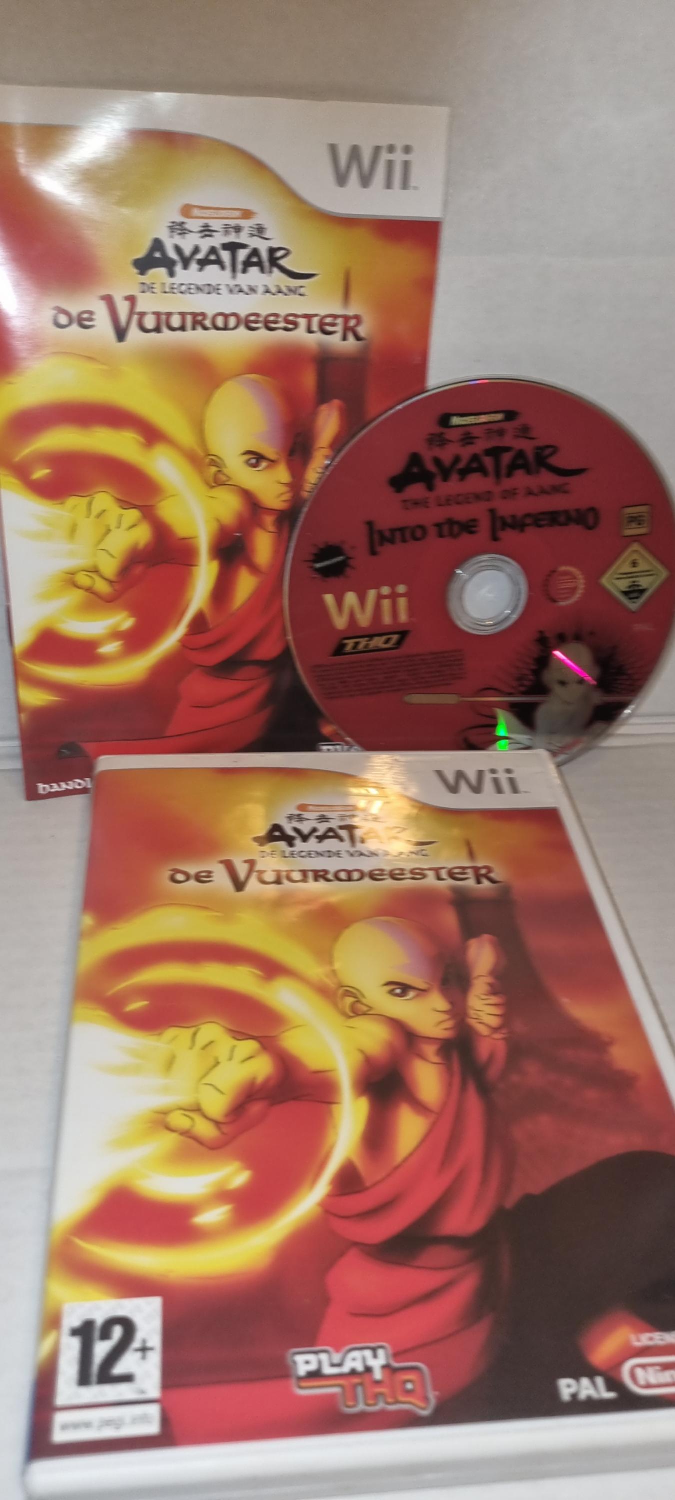 Avatar: de Legende van Aang. de Vuurmeester Nintendo Wii