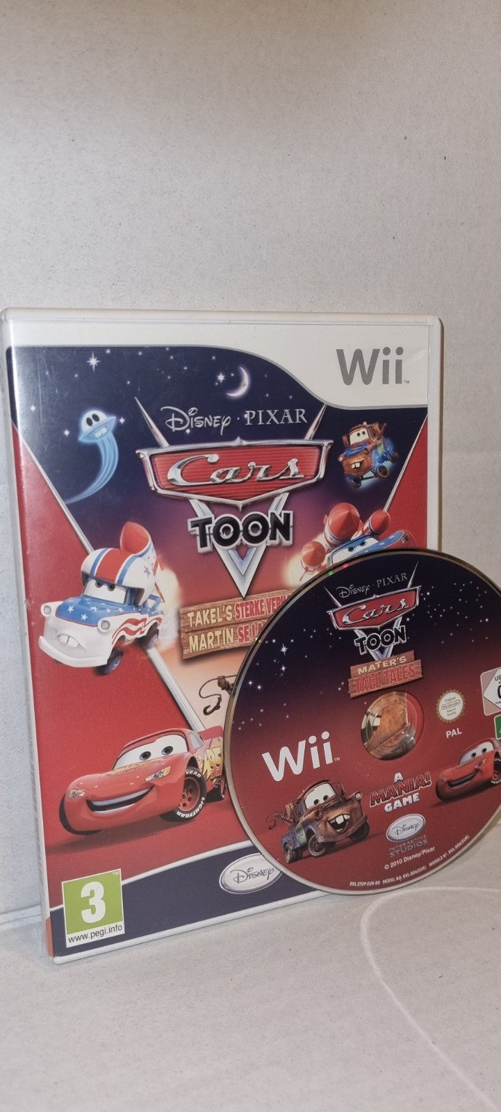 Disney Cars Toons Nintendo Wii