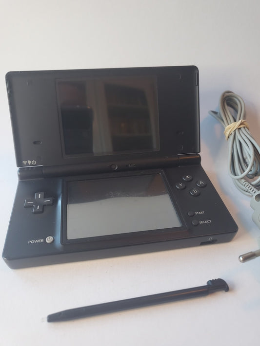 Nintendo DS Lite Schwarz mit Touchpen und Ladegerät