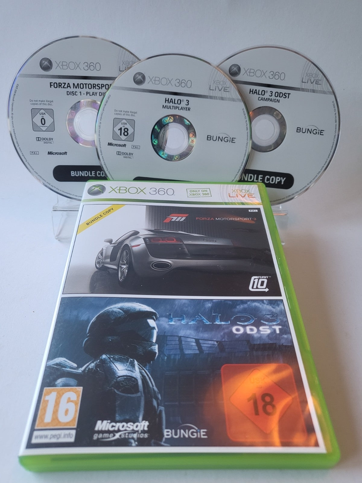 Forza Motorsport 3 & Halo 3 Odst Xbox 360