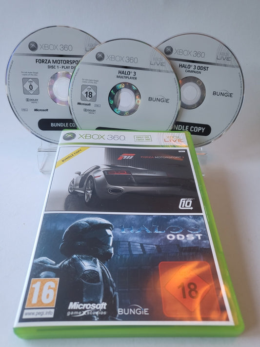 Forza Motorsport 3 &amp; Halo 3 Odst Xbox 360