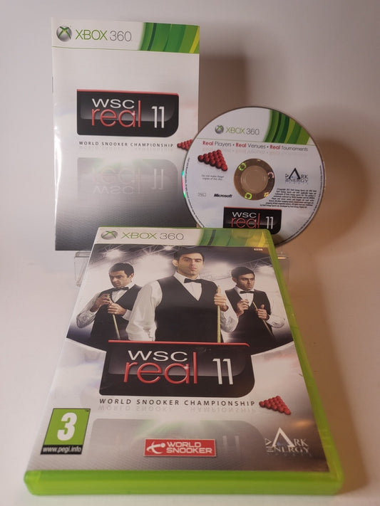 WSC Real 11 World Snooker Championship Xbox 360