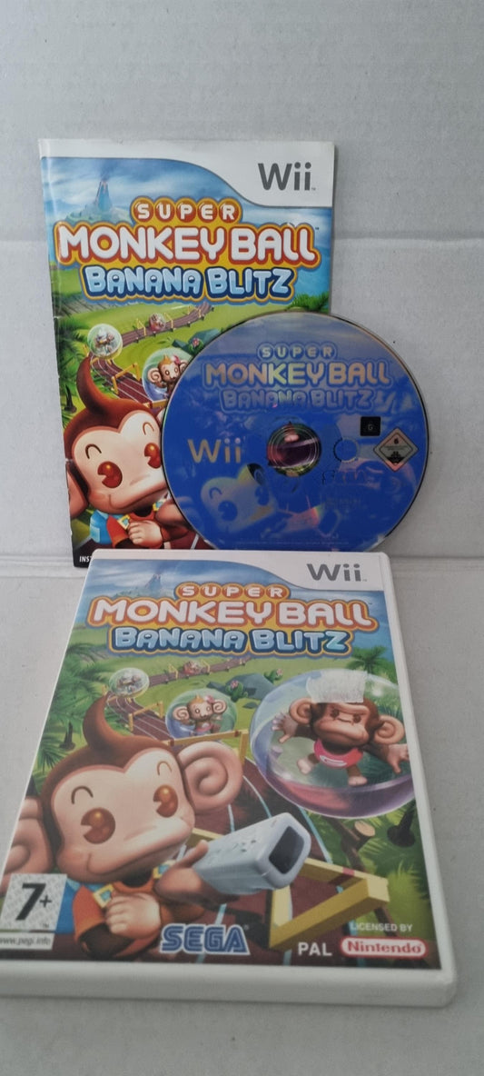 Super Monkey Ball: Banana Blitz Nintendo Wii