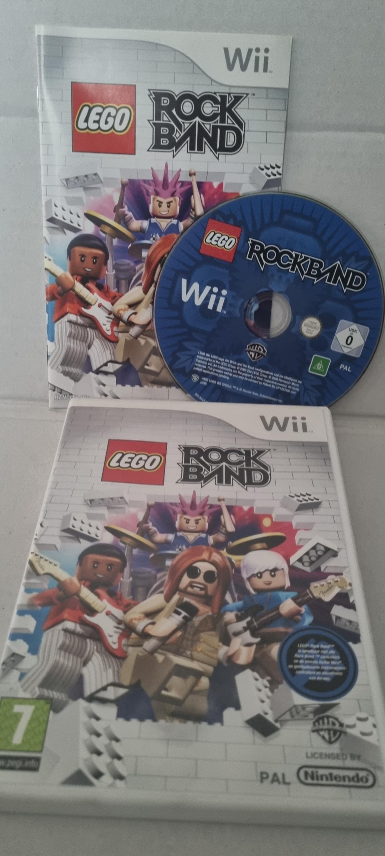 Lego Rock Band Nintendo Wii