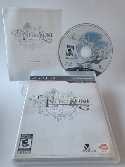 Ni No Kuni Wrath of the White Witch Amerikanisches Cover PS3