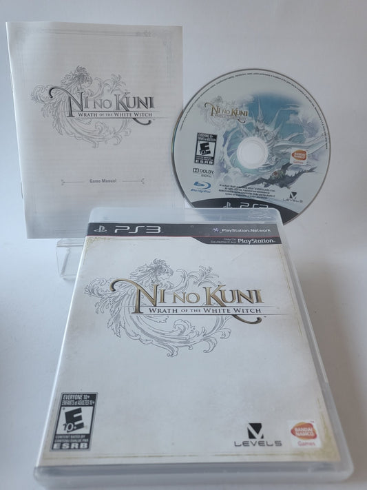 Ni No Kuni Wrath of the White Witch American Cover PS3