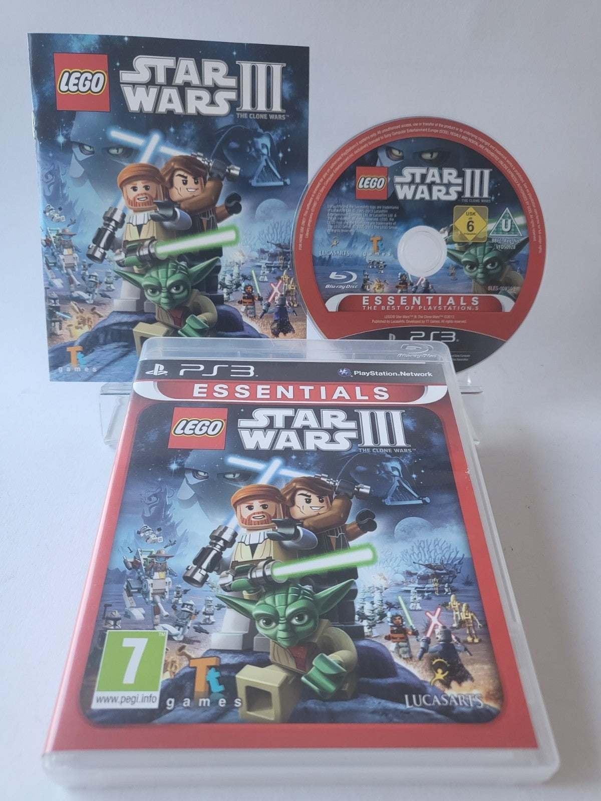 LEGO Star Wars III the Clone Wars Essentials PS3