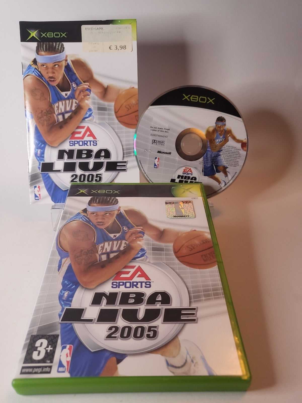 NBA Live 2005 Xbox Original