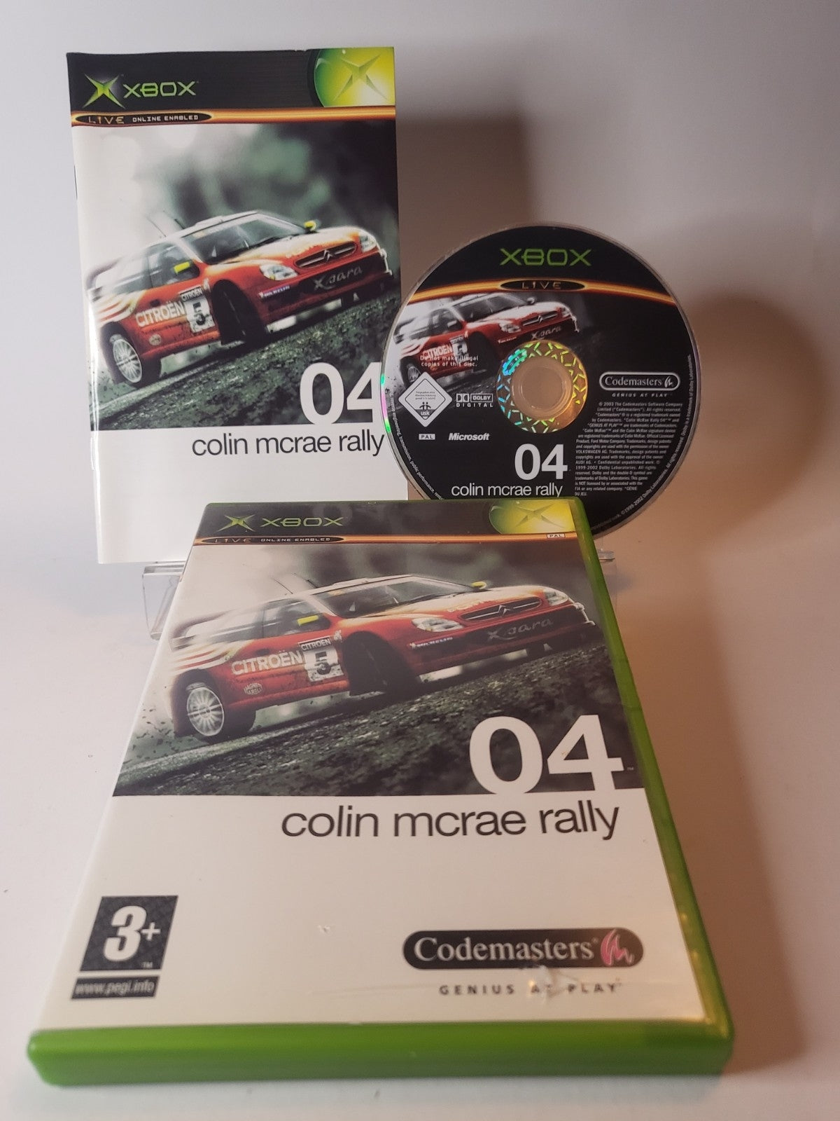 Colin McRae Rally 04 Xbox Original