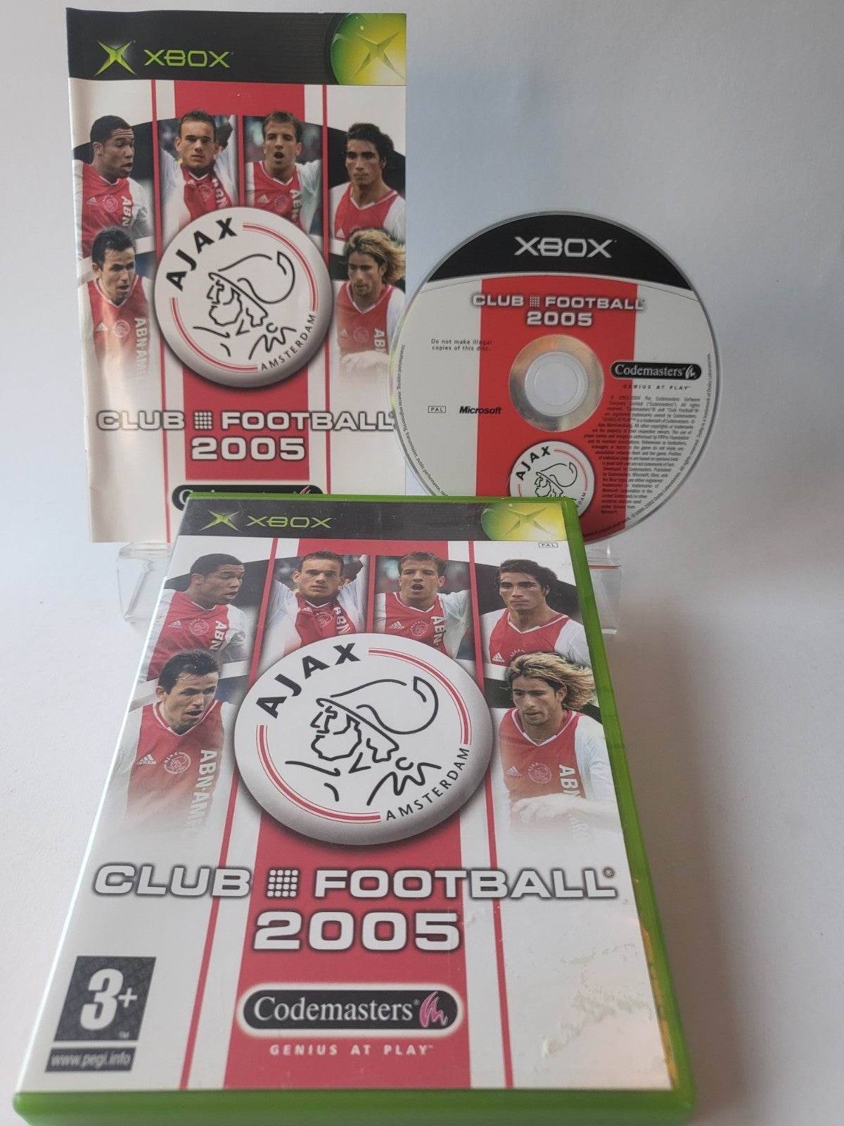 Ajax Club Football 2005 Xbox Original