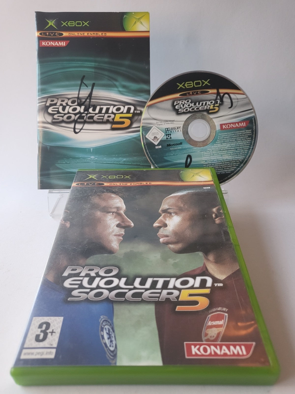 Pro Evolution Soccer 5 Xbox Original