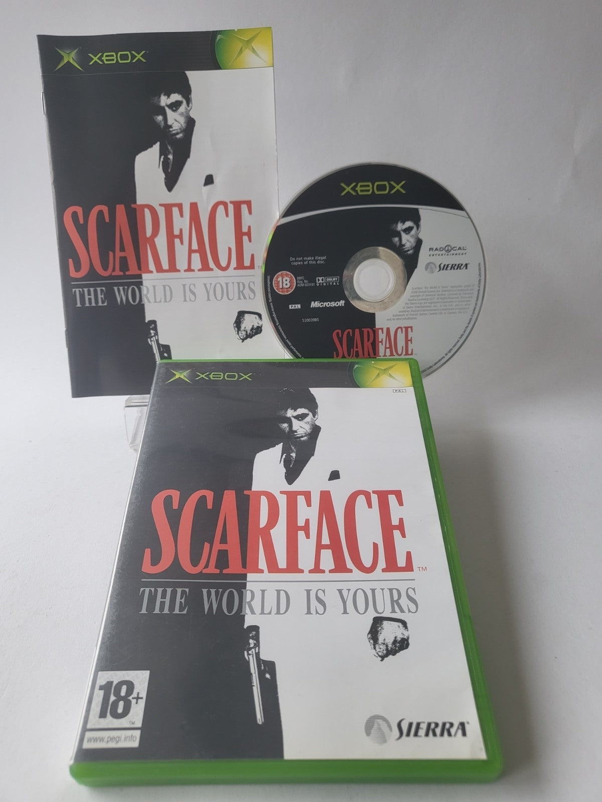 Scarface the World is Yours Xbox Original