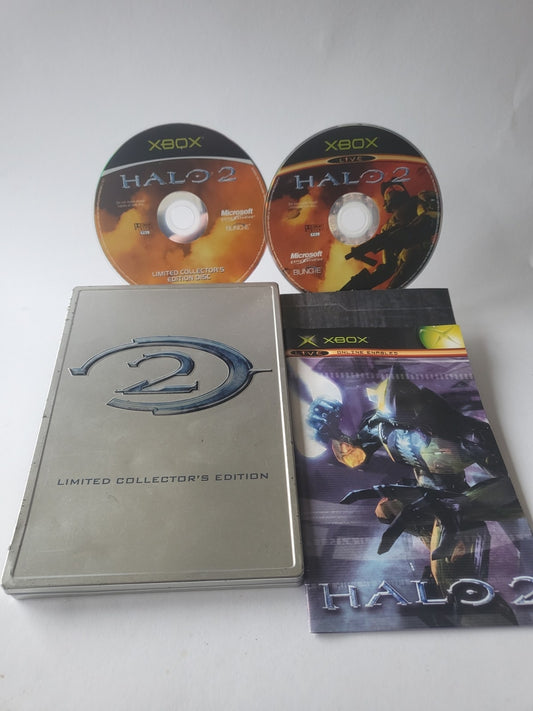 Halo 2 Limited Collector's Edition Steelcase Xbox Original
